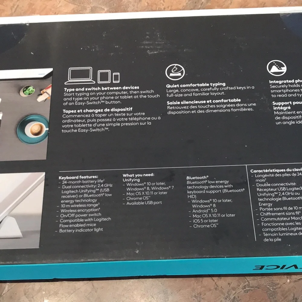 Logitech K780 Multi Device keyboard